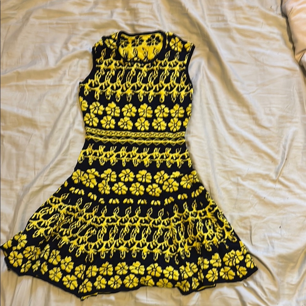 Yellow Floral dress
